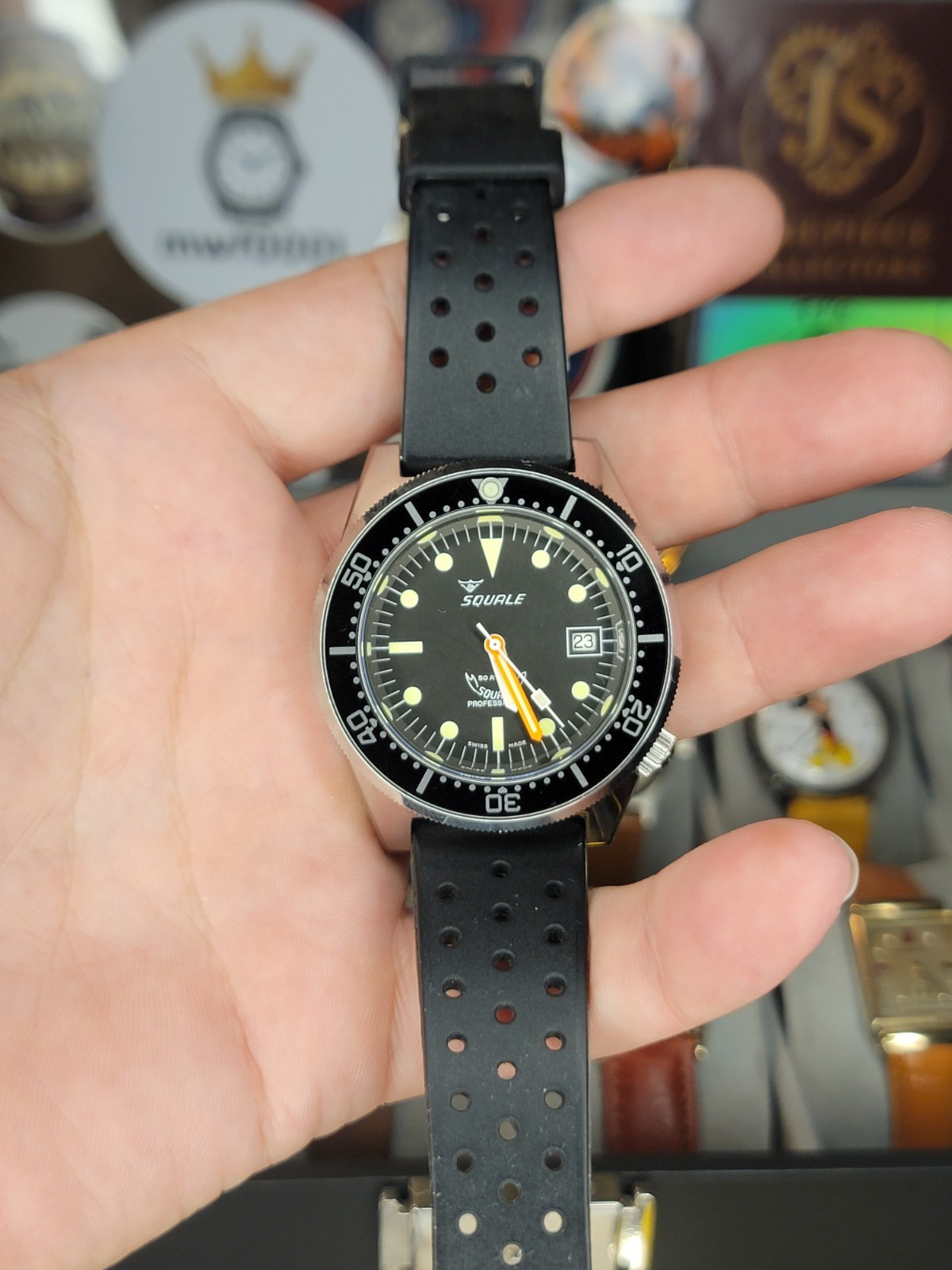 Squale 1521 50 Atmos Automatic Dive Watch
