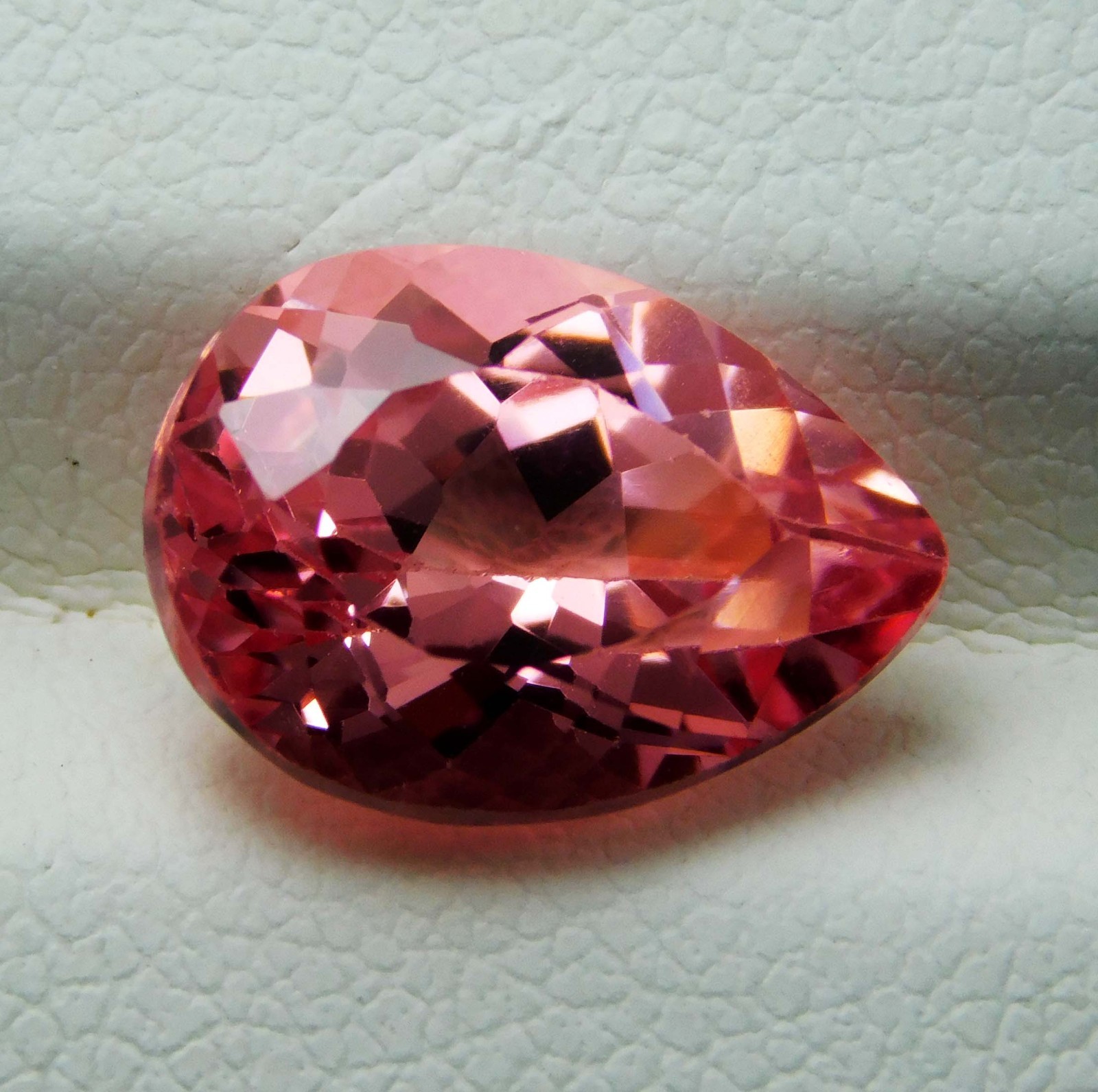 Certified 4.90 Ct Natural Padparadscha Sapphire Stunning Pear Cut Gemstone
