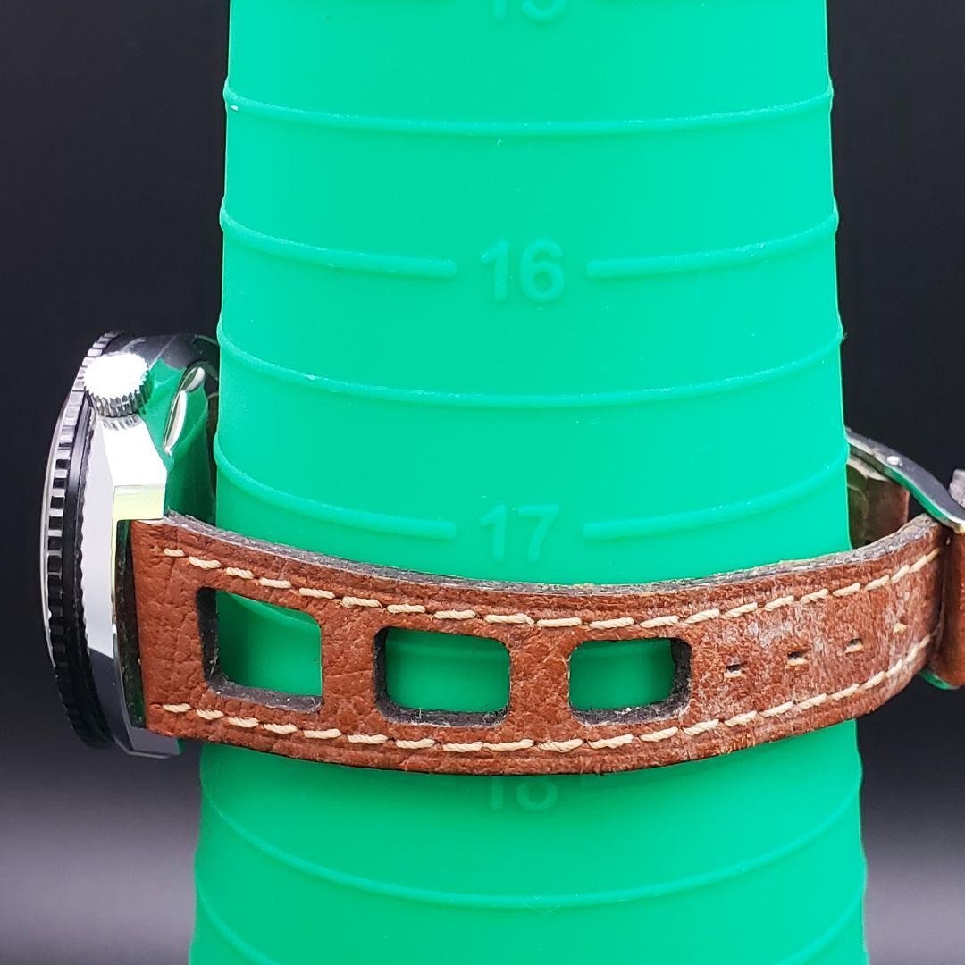 YEMA 1970 Meangraf Wristwatch Watch Automatic Tachymeter Retro Rare No Box r#
