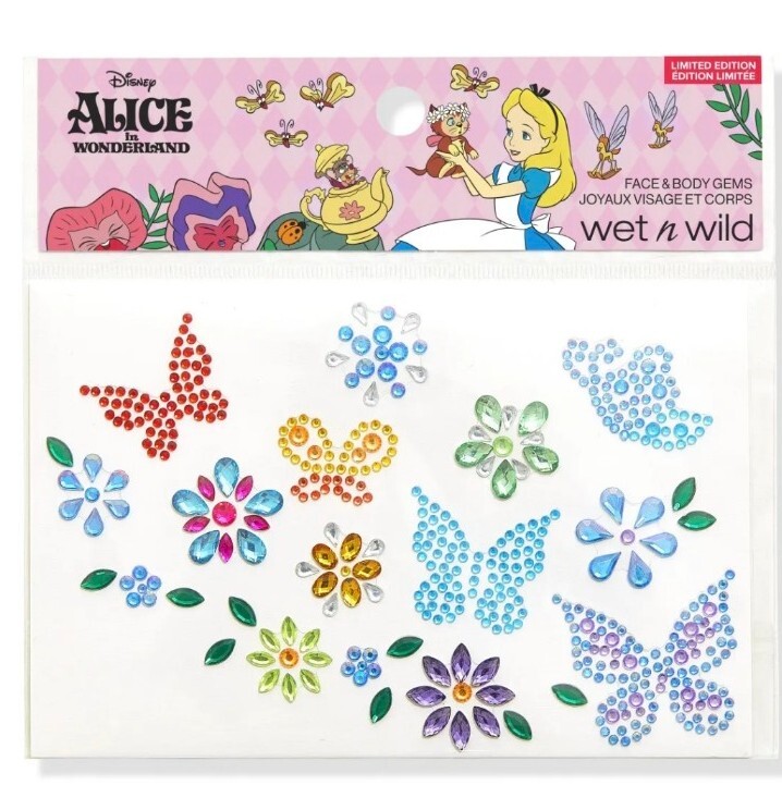 Disney – Alice in Wonderland – Face & Body Gems – Wet N Wild – Limited Edition