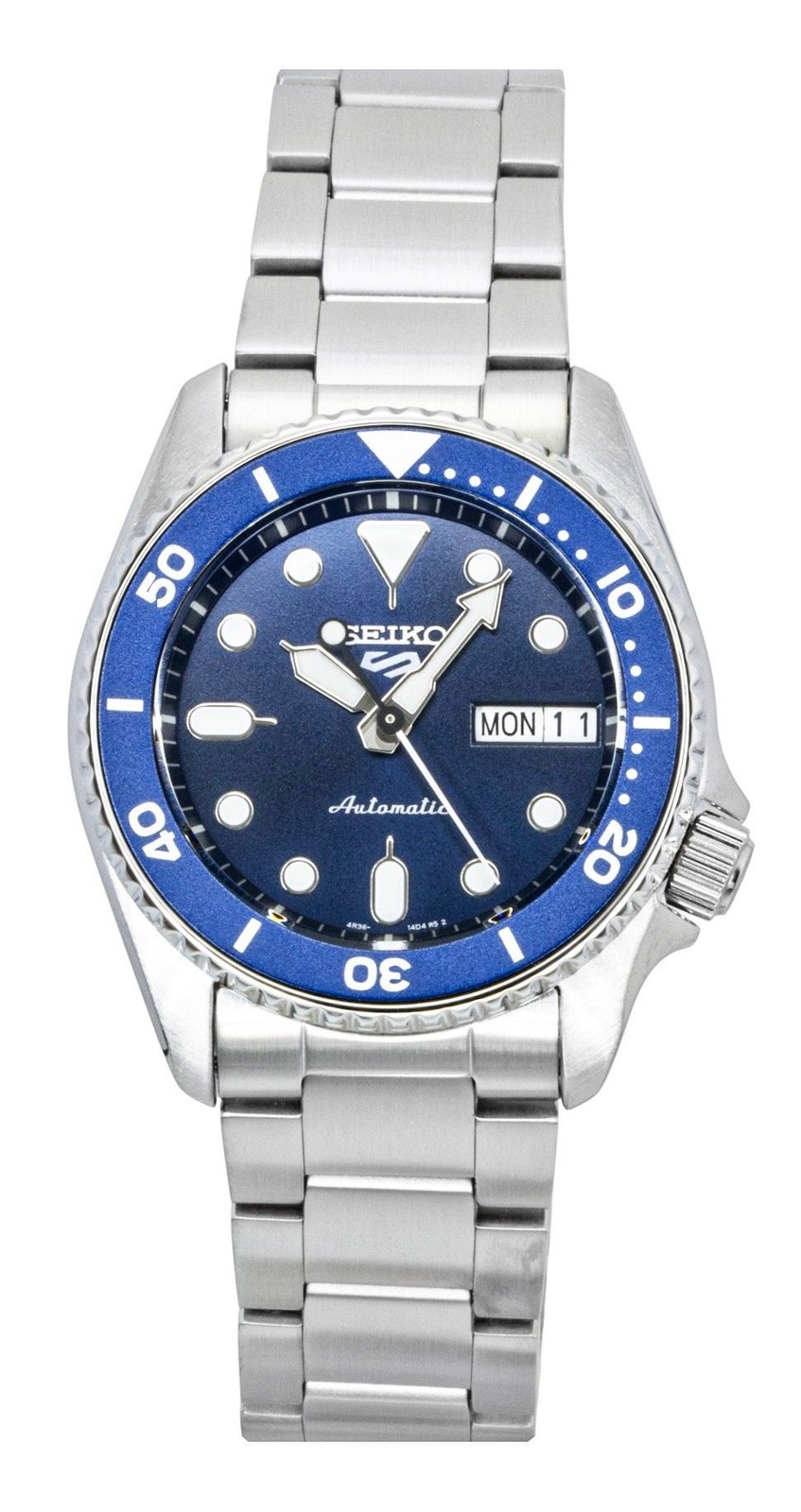 Seiko 5 Sports SKX Street Blue Dial Automatic Casual 100M Men’s Watch SRPL77K1