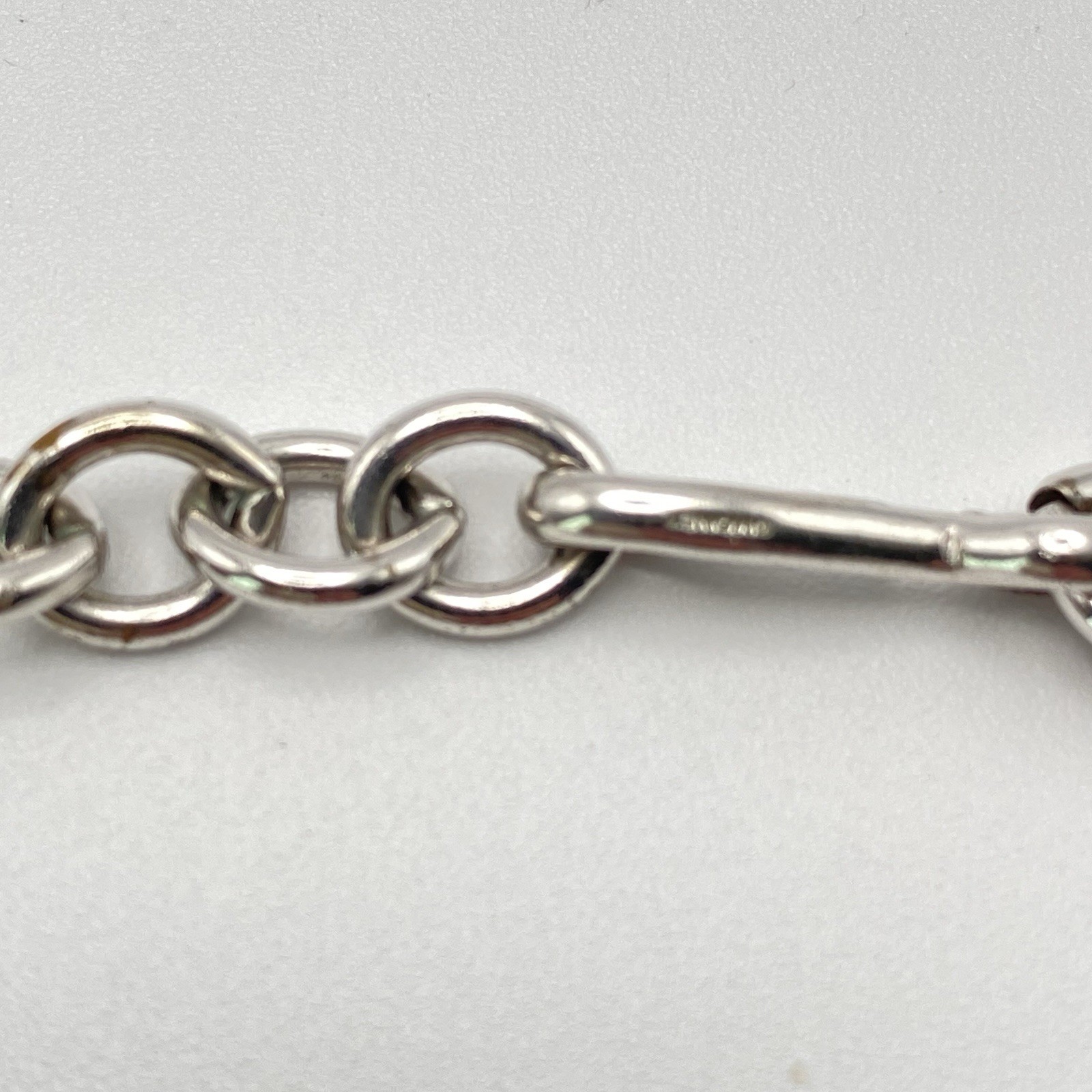 Monet Double Curb Link Necklace Silver Tone Vintage Hook Closure 1980s 20”