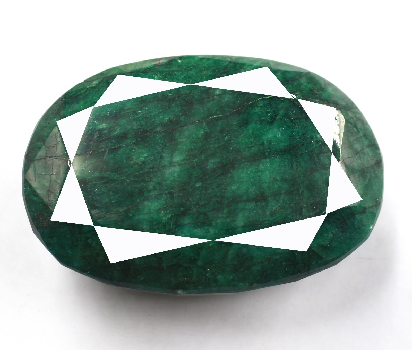 Earth Mined Healing Green Emerald 1000 Ct Certified Natural Gemstone VR826