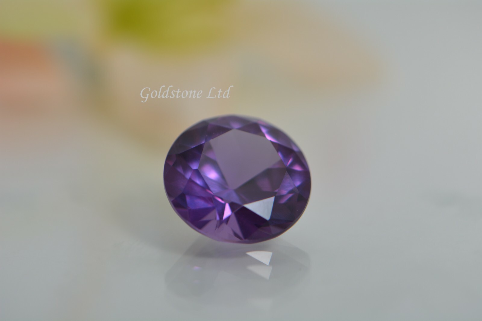 Lab-Created Alexandrite Round Shape Corundum (1mm-16mm)
