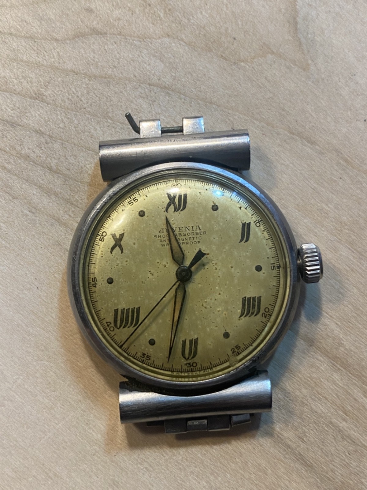 1950’s 4X ALL Steel JUVENIA w/ Hooded Lugs, Non-running!