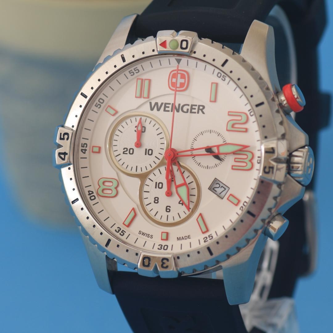 Wenger Squadron 7705X Chronograph Quartz Wrist 22.4cm Watch