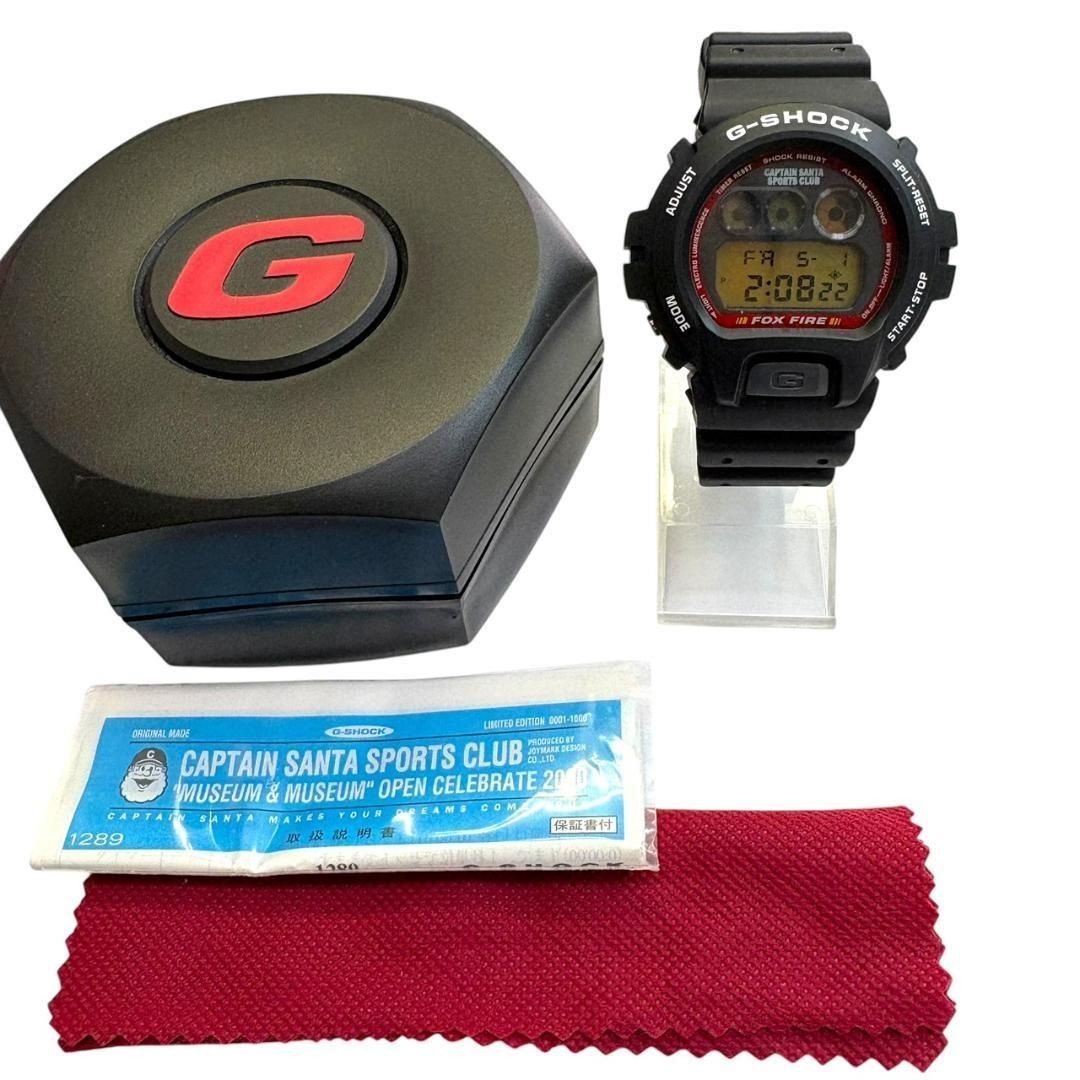 Excellent Condition G SHOCK DW 6900 Captain Santa Black 1000 Pieces Limited