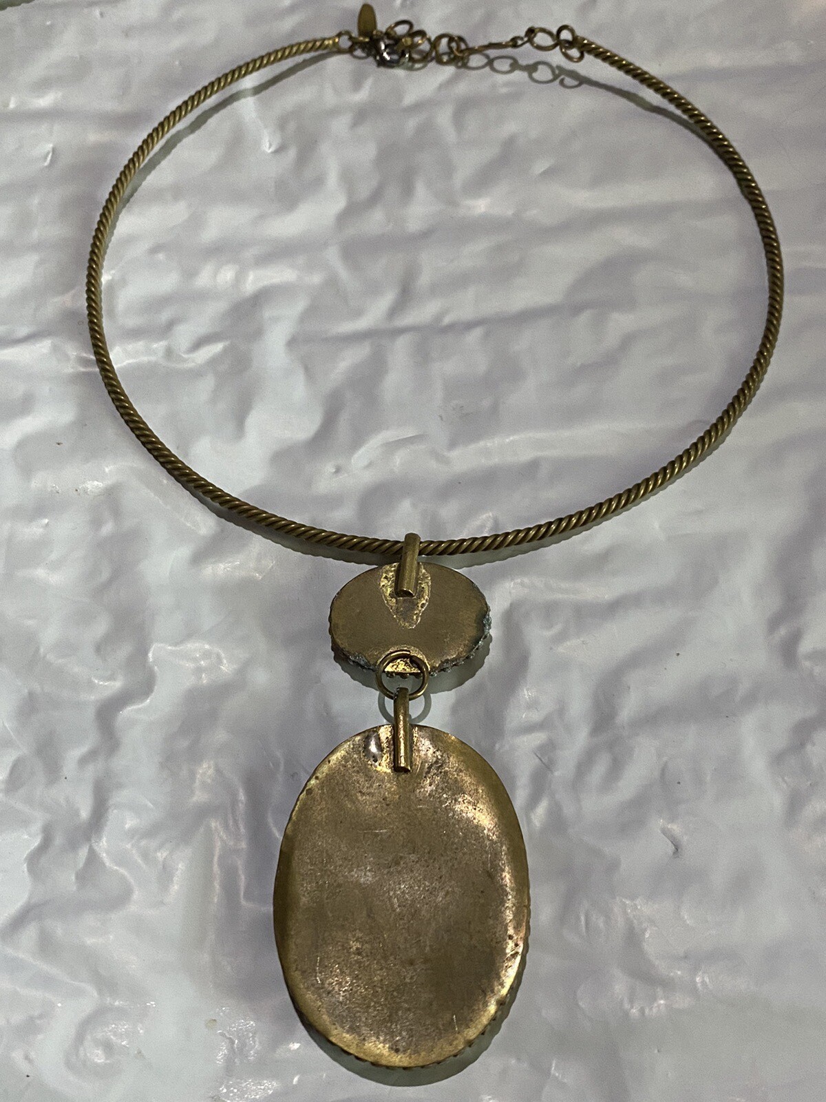 Avenue Large Stone Necklace & Earrings