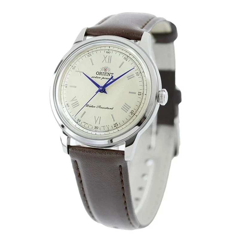 Orient Bambino 38 RN-WK0003G Solar Men Watch Made in Japan New in Box