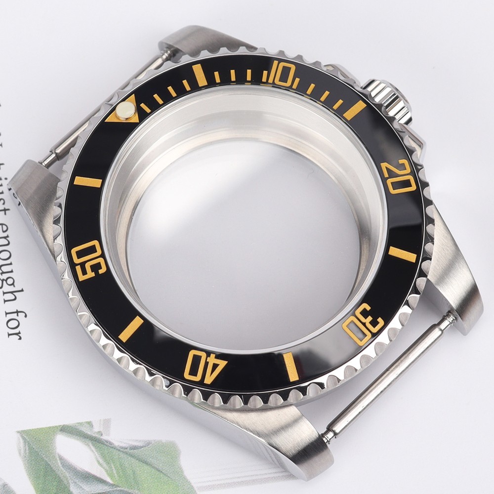 NH35 Watch Case 40mm Sapphire Steel 10ATM For SII NH35 NH34 Miyota8215 Movement