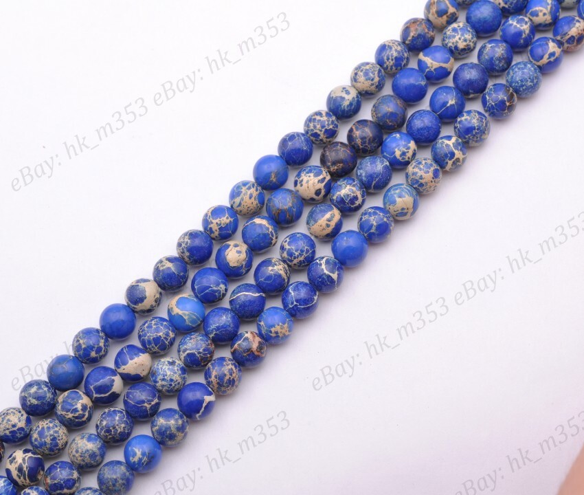 Wholesale Natural Gemstone Round Spacer Loose Beads 4MM 6MM 8MM 10MM 12MM
