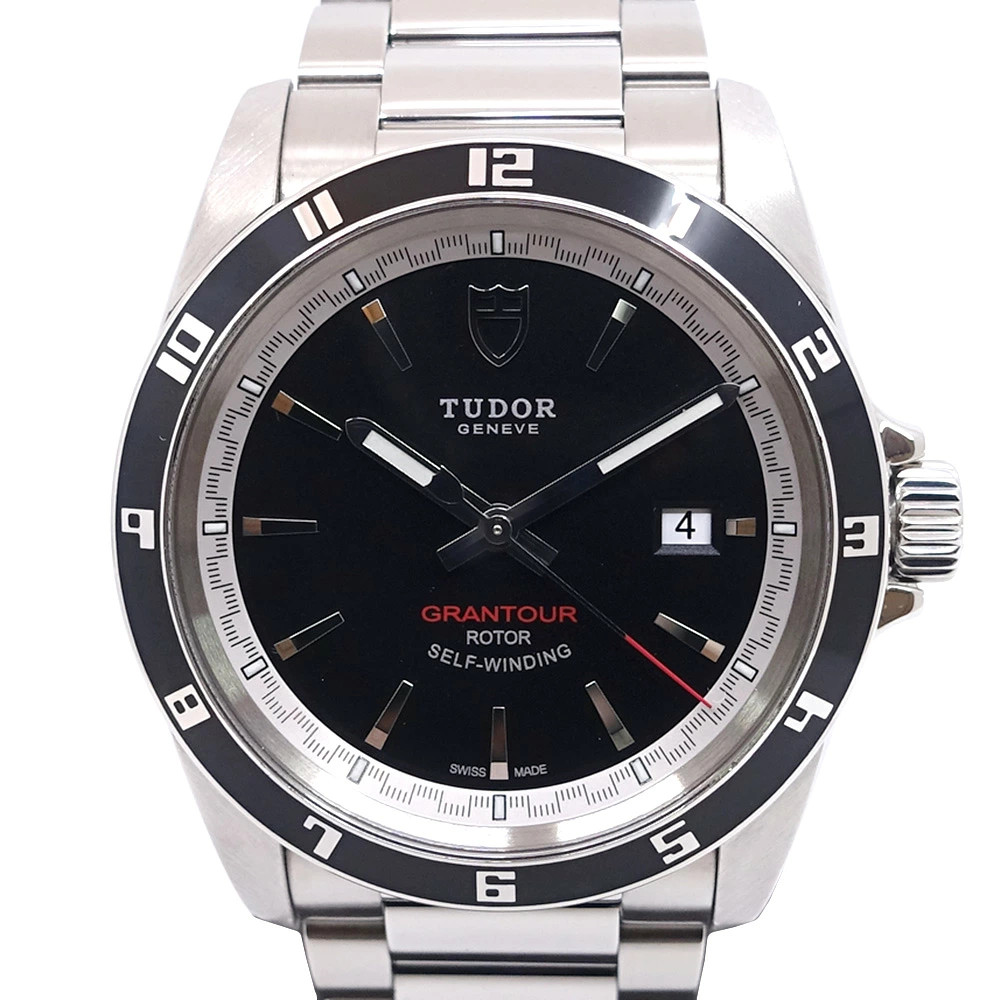 TUDOR Grand Tour Date 20500N Black Automatic Men’s Used Watch #71022
