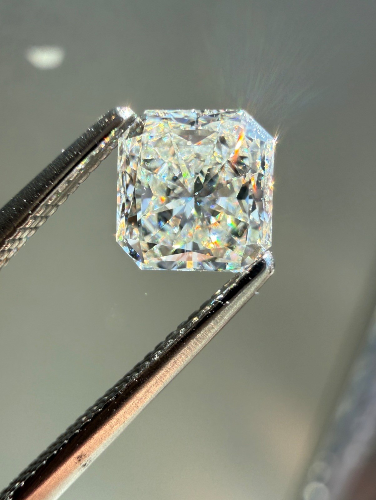 Loose Natural Untreated Earth Mined Radiant Diamond 1.01ct H SI1 GIA Certified