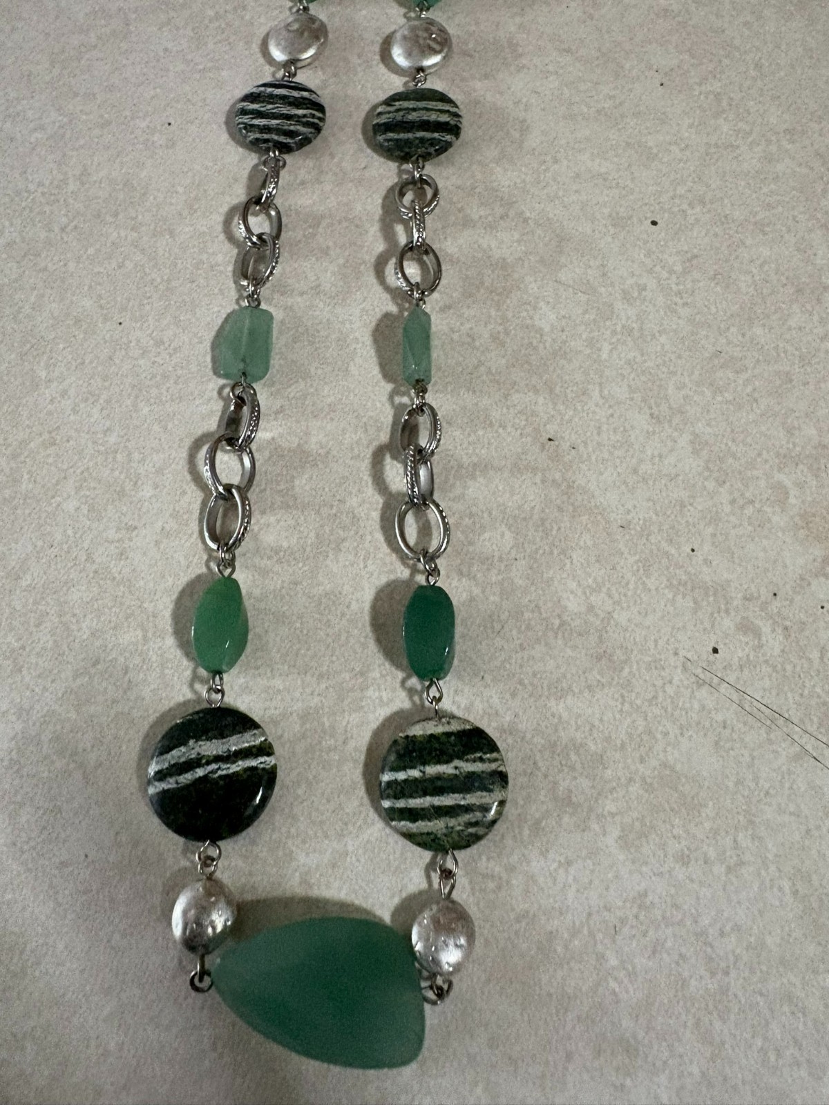 semi precious stone necklace