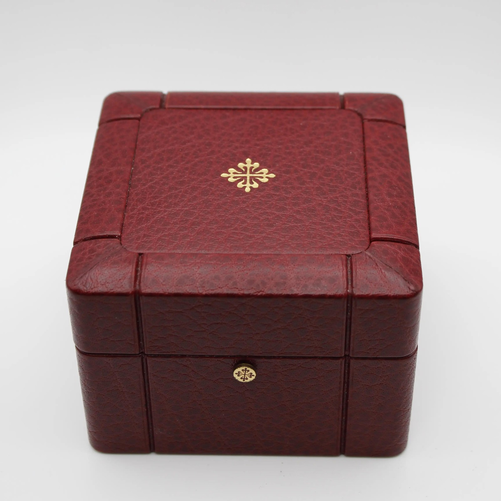 Patek Philippe Red Burgundy Presentation Storage Watch Box