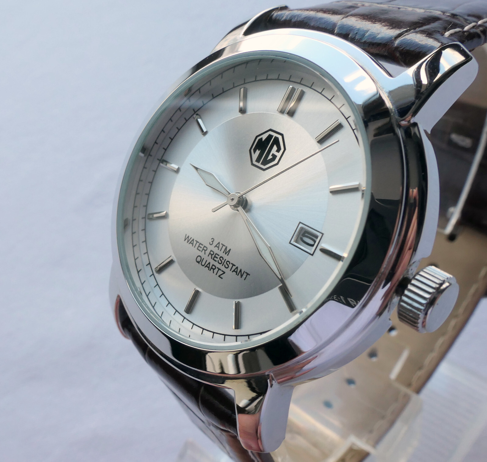 MG Morris Garages BMC MGA MGB Classic Aviator Driver Sport Car Accessory Watch