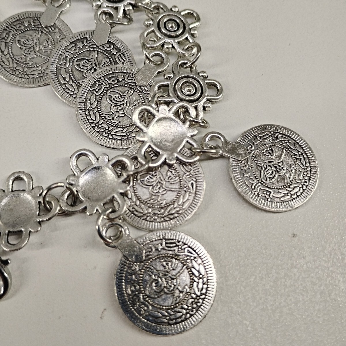Jingling Coin Anklet Brass Plated 9″ – 10.5″ Fashion Jewelry