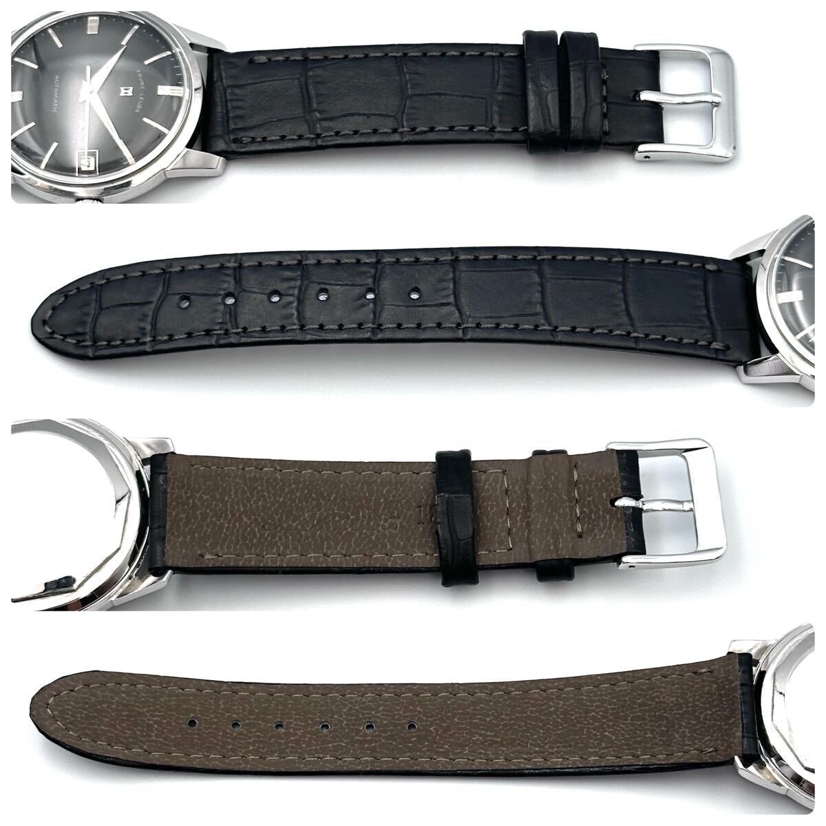 Favre-Leuba 21 Jewels Automatic Vintage Men’s Watch Black Dial Swiss Made