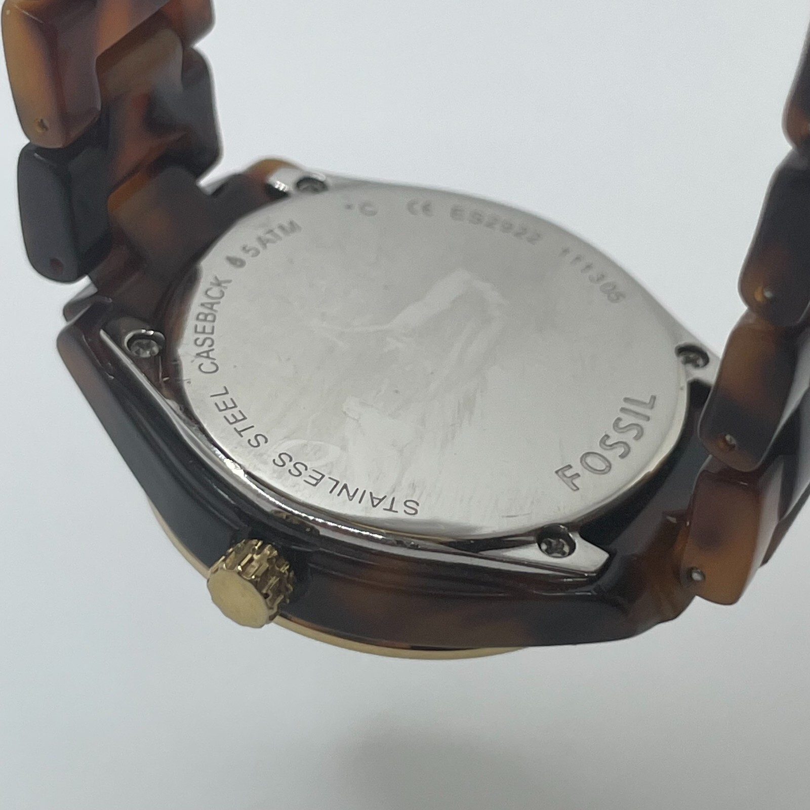 Fossil Mini Stella Watch Womens Date 30mm Case Quartz Analog ES2922