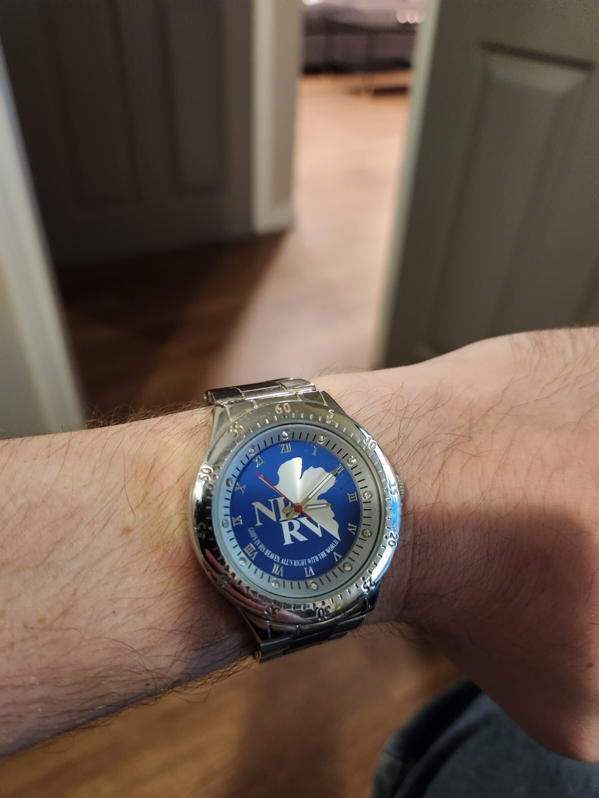 EVANGELION 3.0 1.0 WATCH Eva Unit 1 Logo　*SEGA Prize F17818