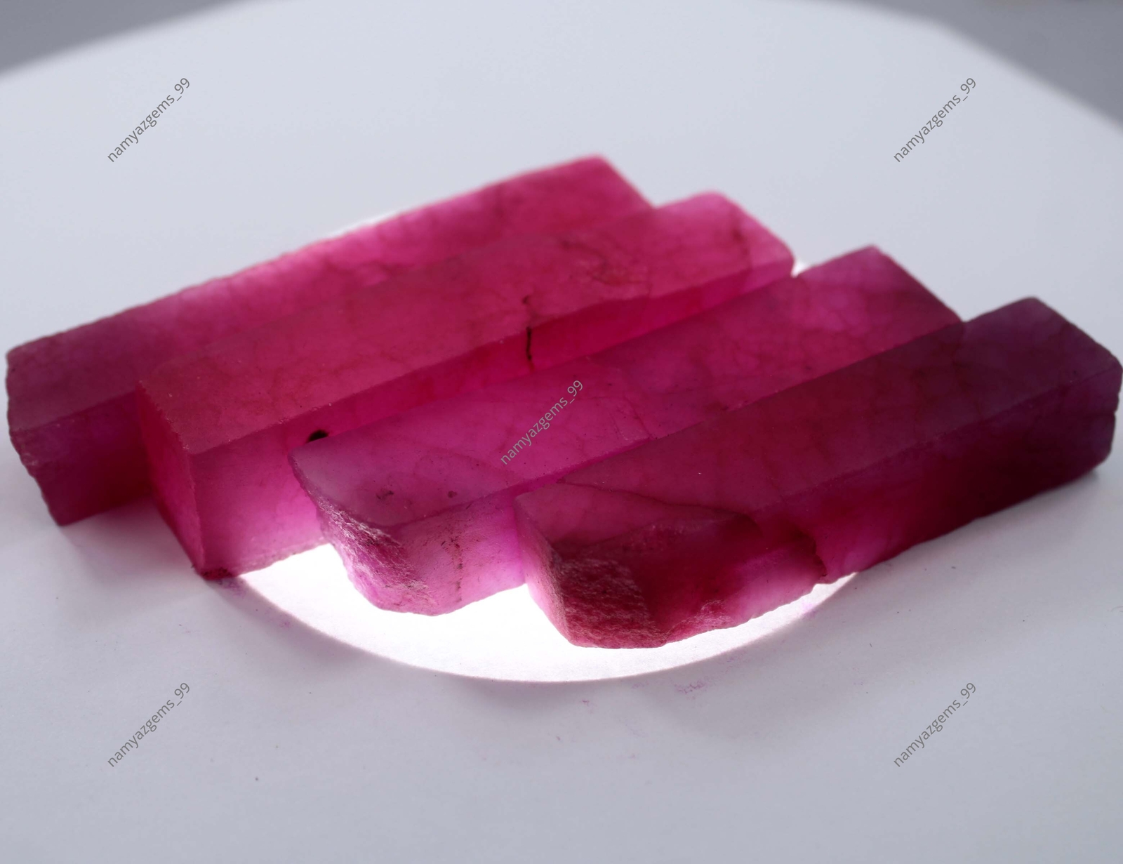 Natural 500.50 Ct Ruby Huge ROUGH Earth Mined CERTIFIED Red Loose Gemstone lot