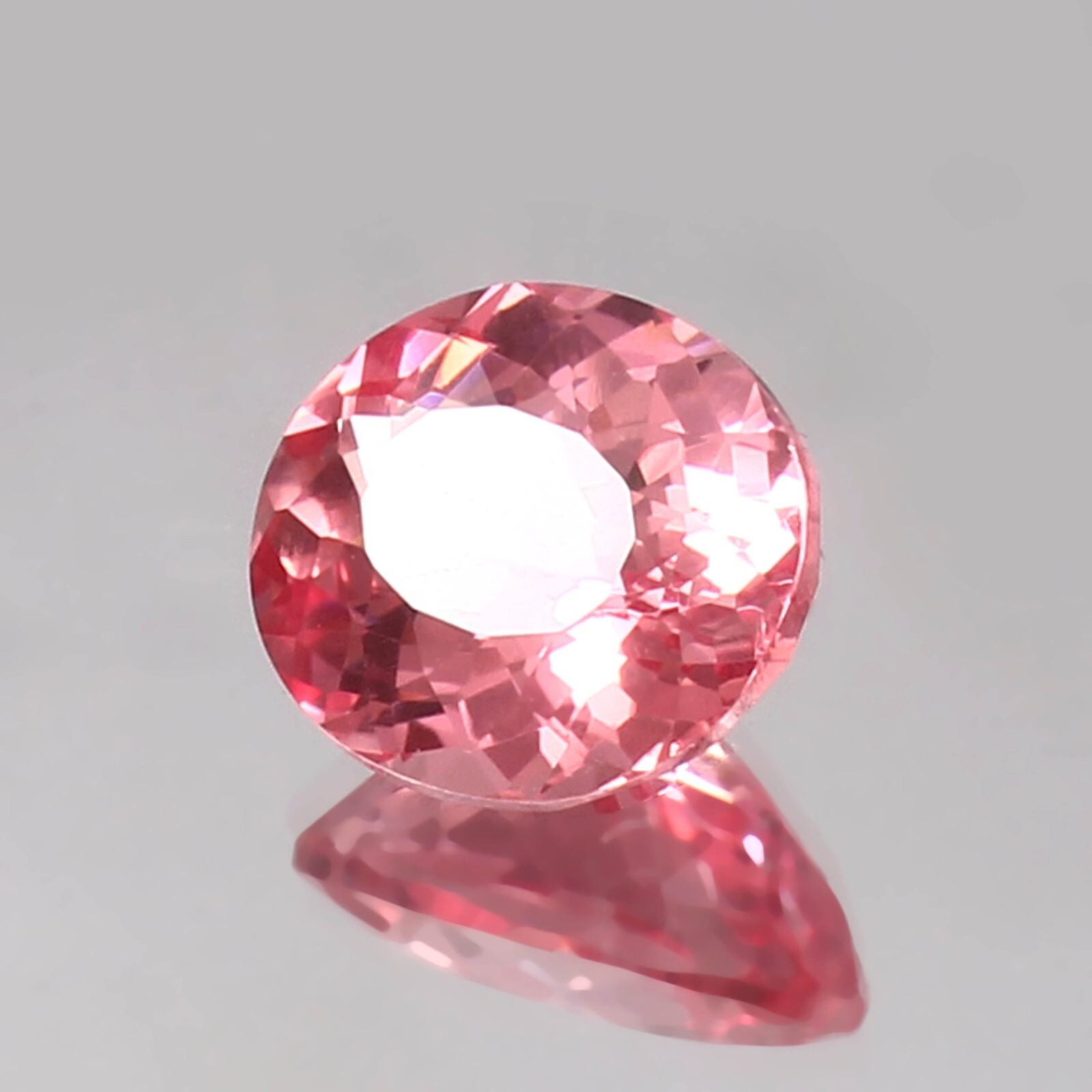 Natural Flawless Ceylon Padparadscha Sapphire Oval Cut Loose Gemstone 12×10 mm