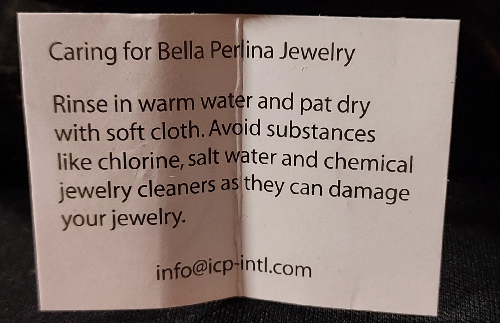 Vintage Bella Perlina Personalized Jewelry Bracelet – Boxed – NOS – 7in-9in