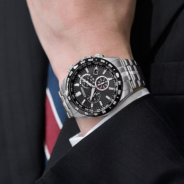 CITIZEN COLLECTION CB5874-90E Eco-Drive Radio Chronograph Men’s Watch