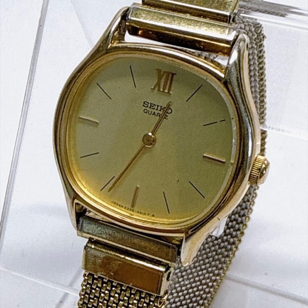 SEIKO 2320-6640 Women’s Quartz Oval Wristwatch Battery Replaced