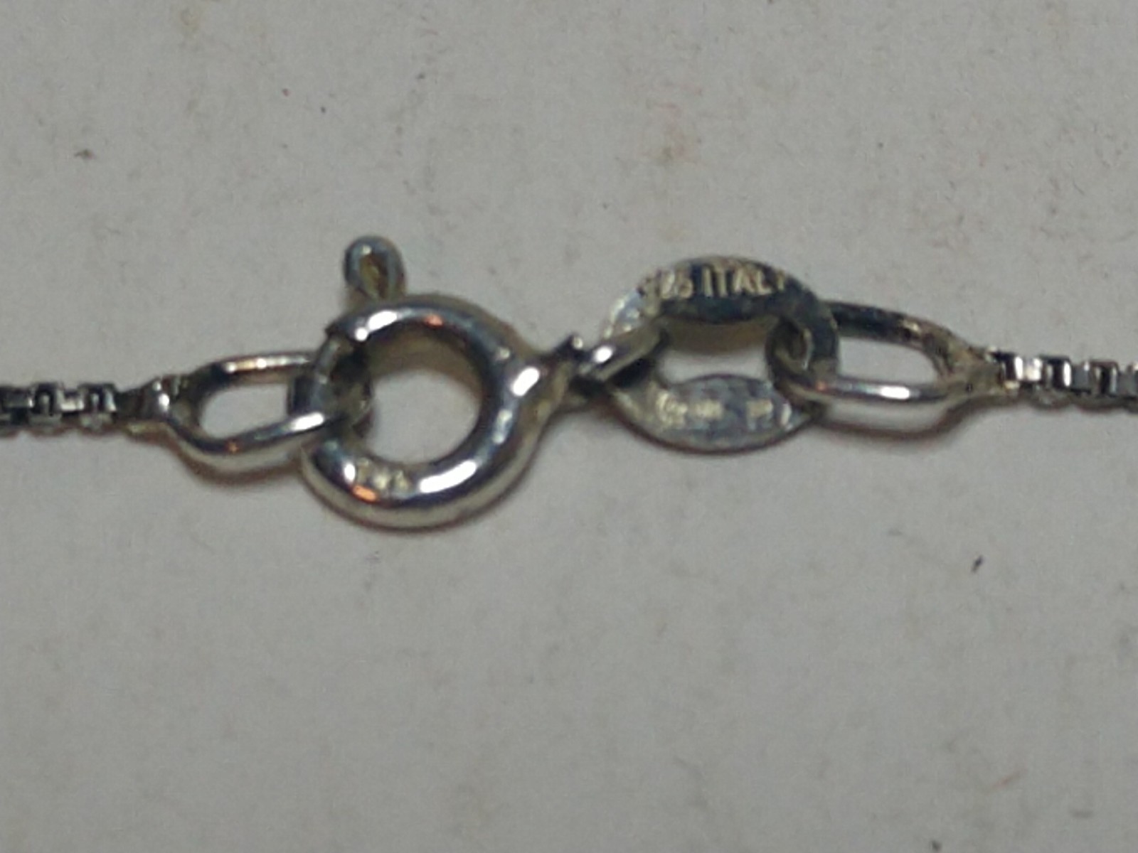 Vintage Peter Stone Sterling Silver 6.5g Medical Cross Pendant Necklace