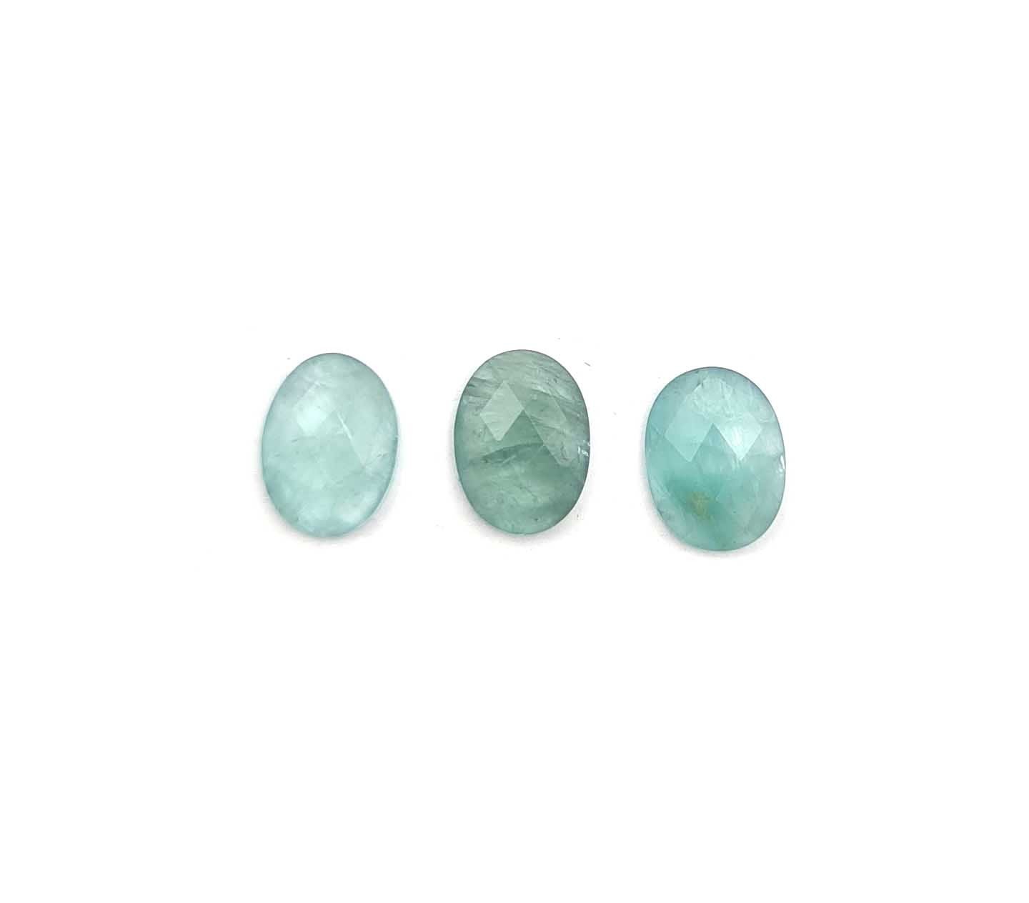 Natural Grandidierite Oval Cut Loose Gemstone Lot 3 Pcs 6*8 MM 2.50 CT
