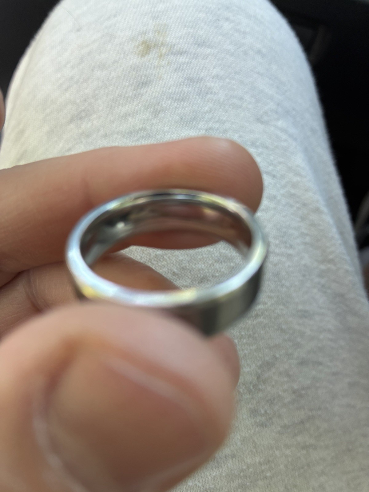 Lashbrook Men’s Ring Meteorite And Cobalt Chrome Size 11 Free Shipping