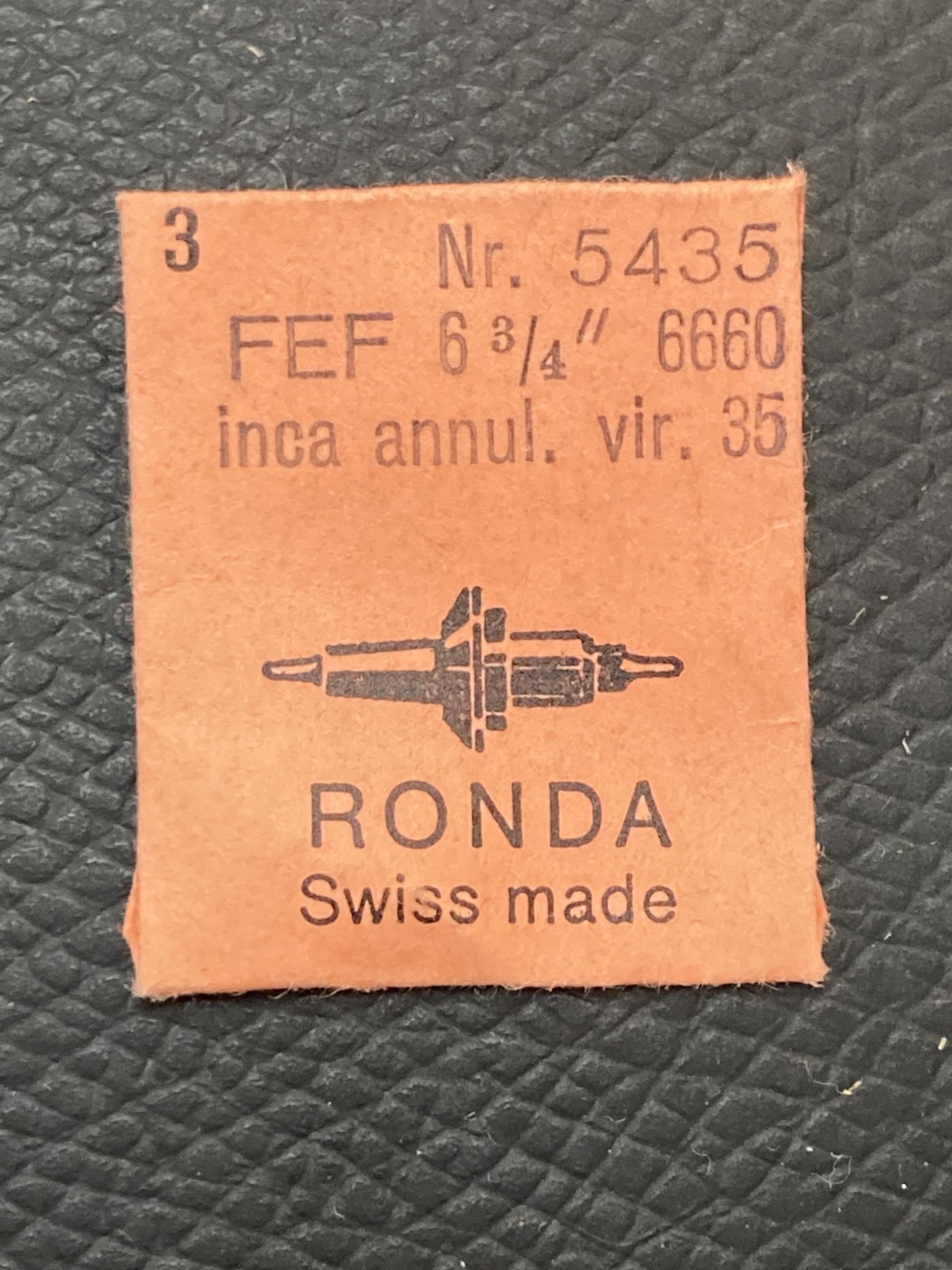 FEF 6660 RONDA #5435 Sealed Pack of 3 Balance Staffs