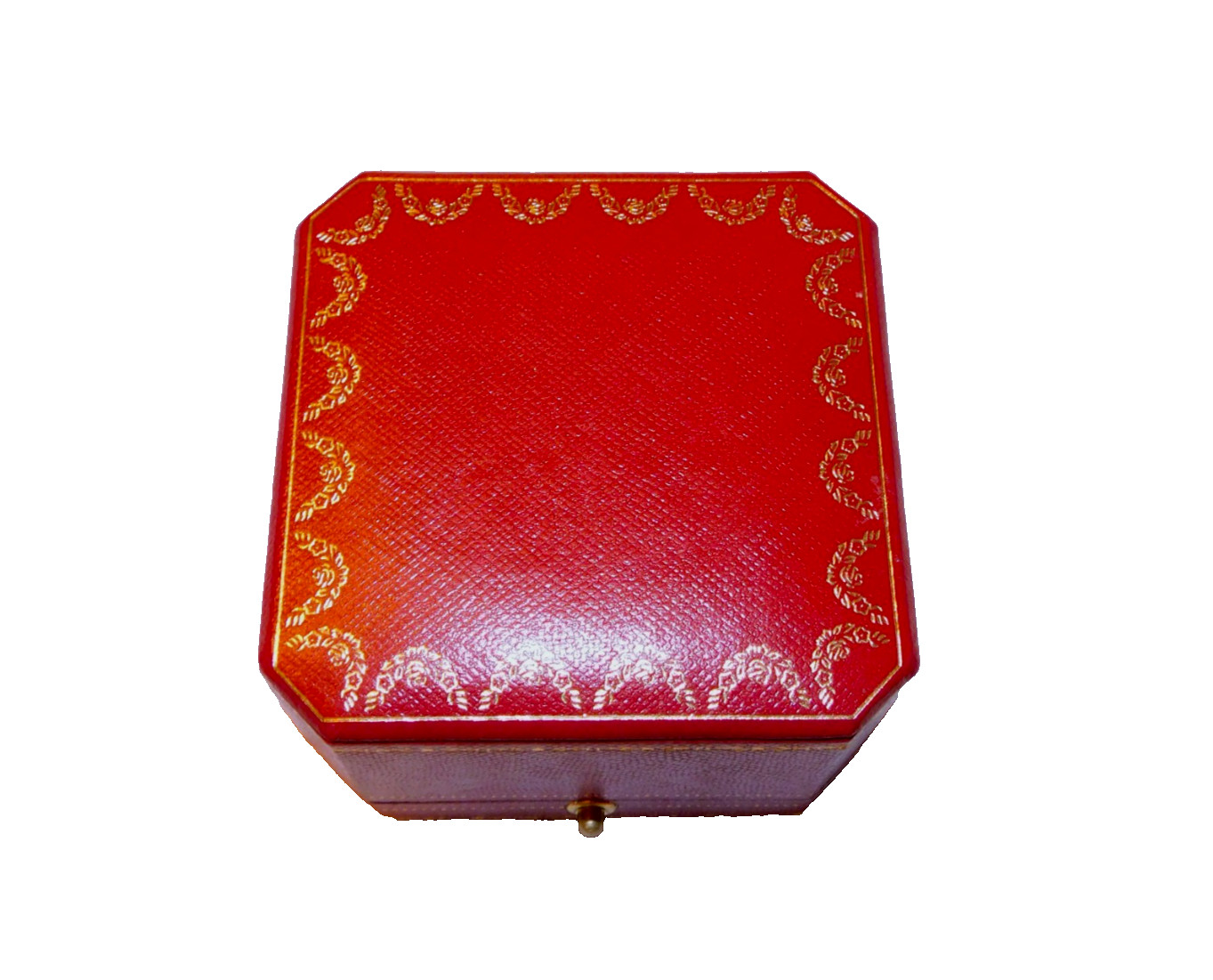 Genuine Cartier Love Ring Box W/ Velvet Drawstring Bag No Outer Box +FREE SHIP!