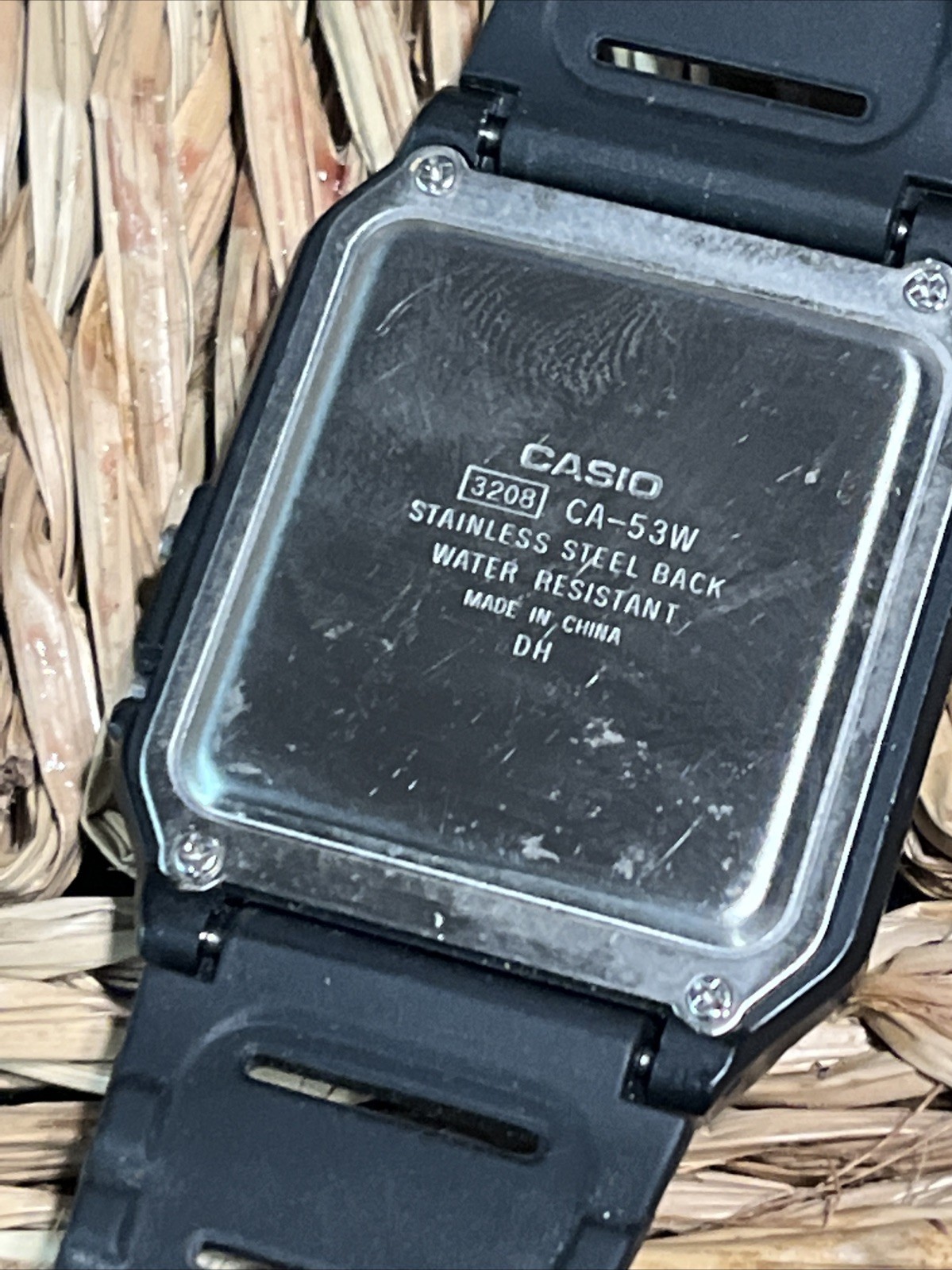 CASIO CA 53W 1Z 3208 Casio Standard Reverse Import Model (GOOD Working COND