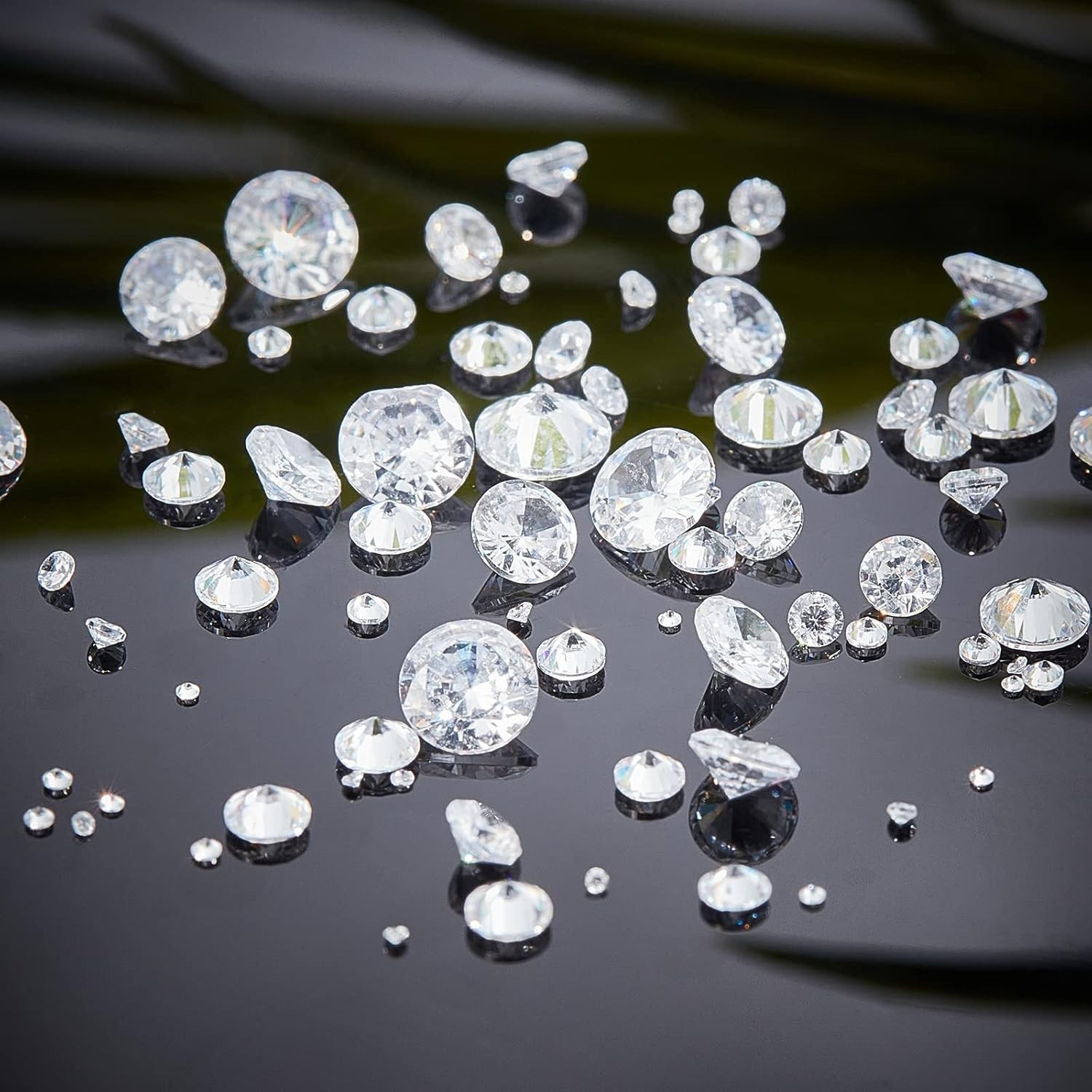 0.5/1/2/3/5ct Moissanite D Color VVS1 Round Loose Real Gem Stone GRA Certified
