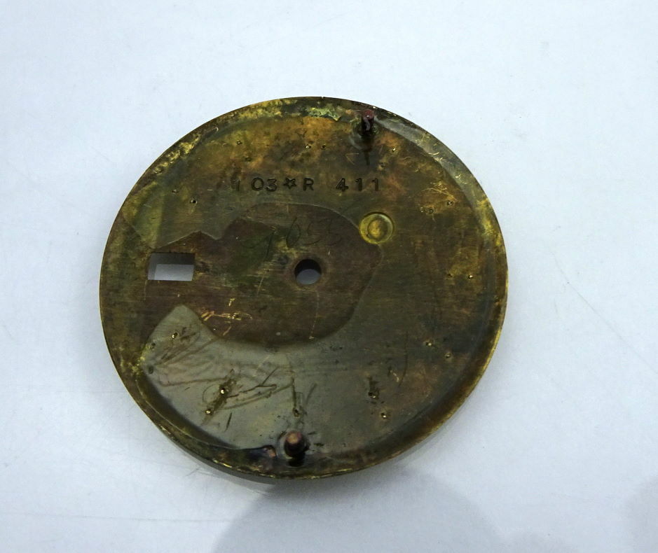 1967 Rolex Datejust President piepan non quickset Watch Dial Part 1601 1603 1607