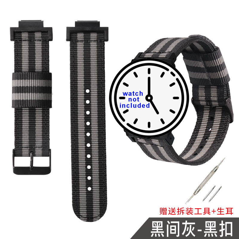 Sport Weave Nylon Fabric Strap for GWX-5600 GLS-8900 DW6900 G5600 GA110 Bracelet