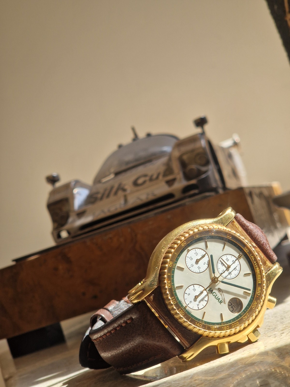 Jaguar Chronograph – Ref 4600 “XK” 18k Gold LIMITED EDITION – RARE
