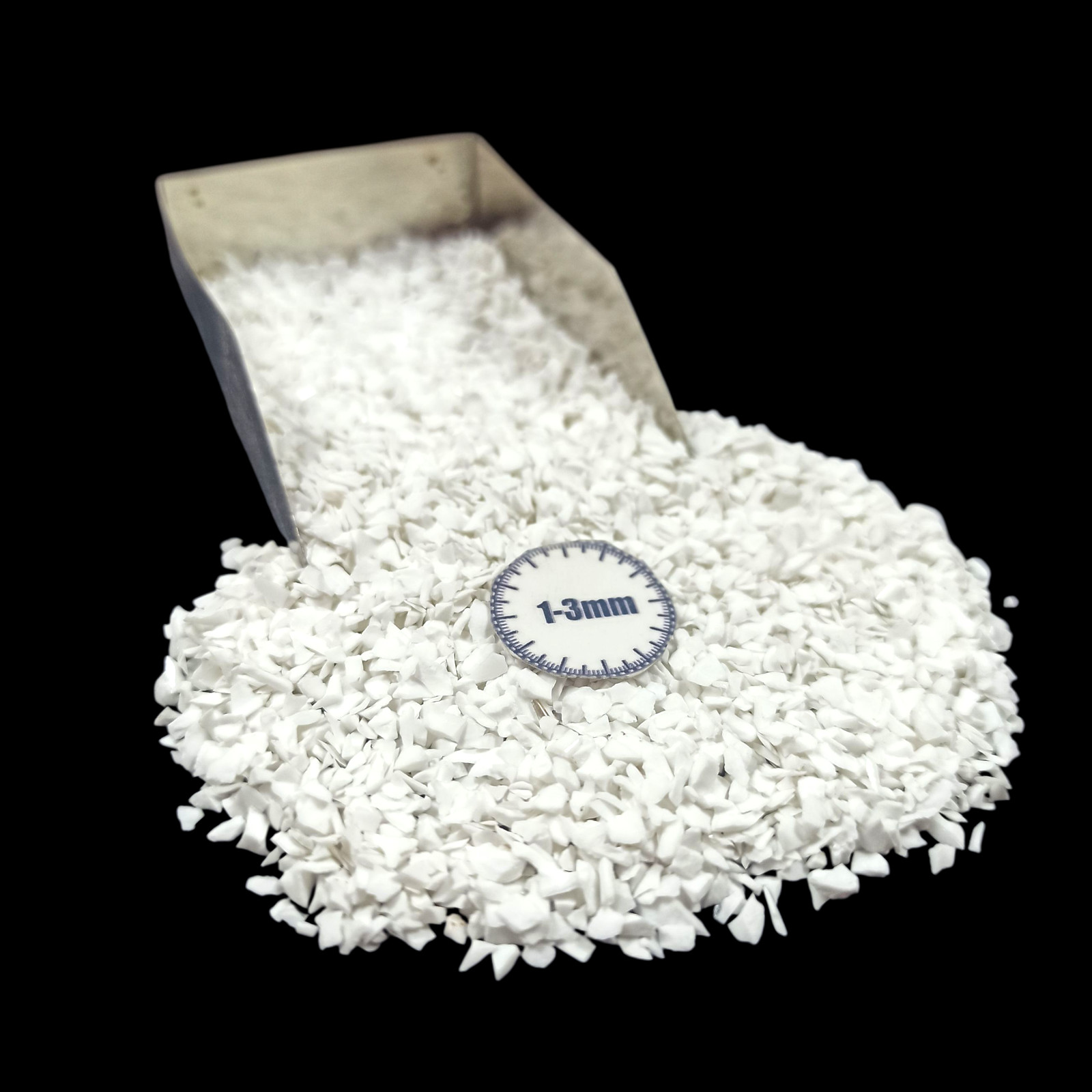 Crushed White Porcelain 1-3mm for Resin Art Jewelry Making Women Gift Resin Art