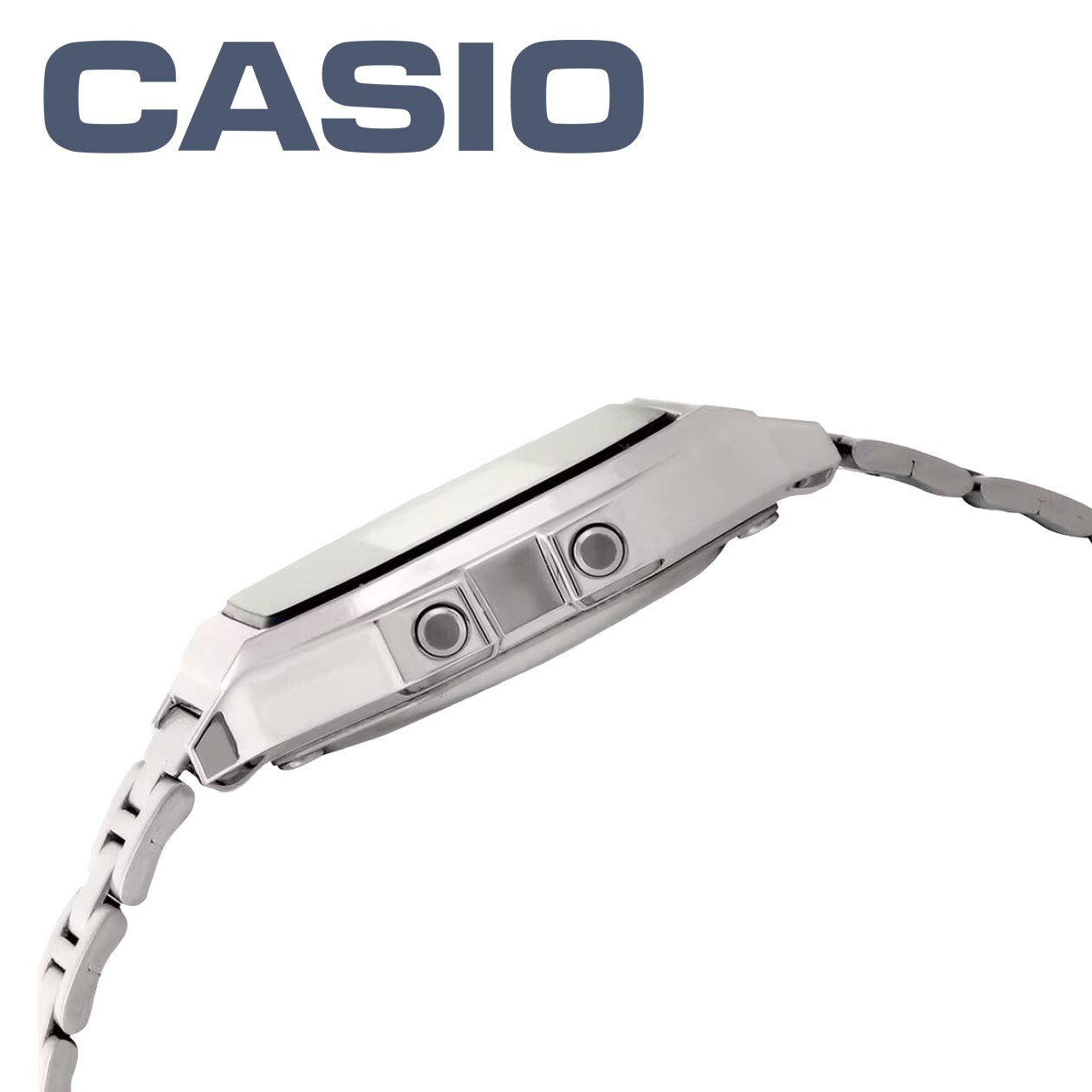 CASIO A158WA-1JH Classic Digital Watch Stainless Steel Band