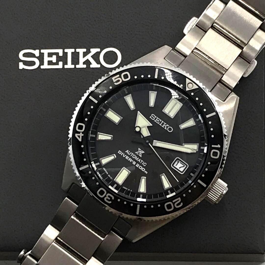 SEIKO Prospex SBDC051 6R15 Automatic Diver 200M Black Used Watch