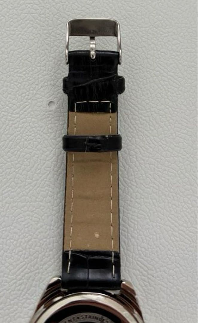 Ingersoll Disney Mickey Mouse Quartz Watch 40mm Black Faux Leather
