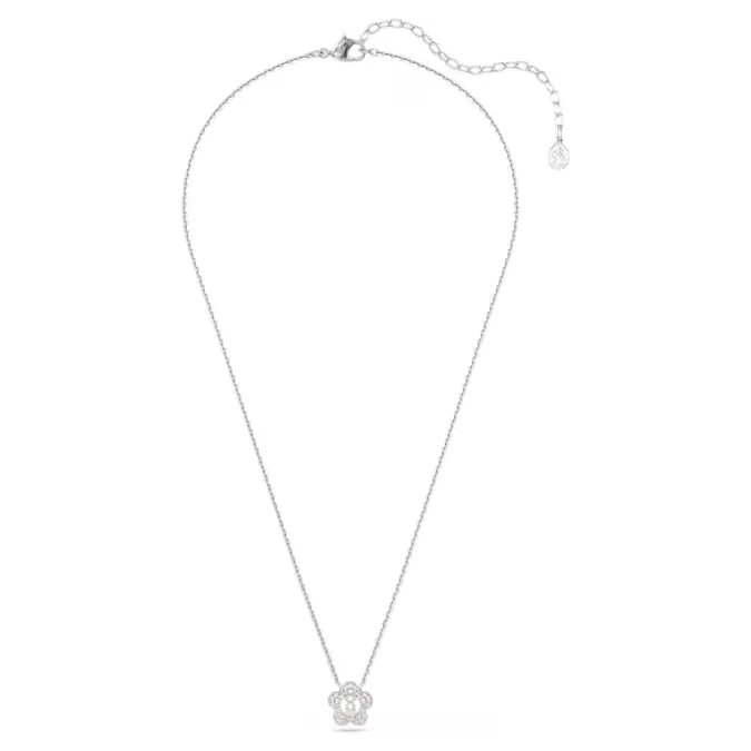 Ariana Grande x Swarovski Necklaces Flower-shape Inlaid Pearl