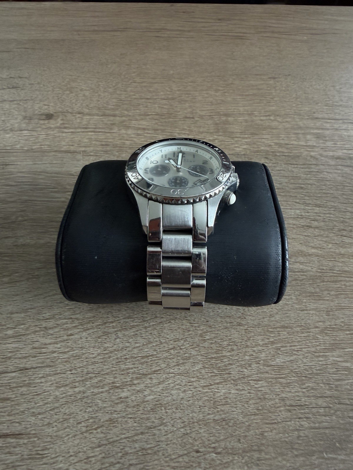Marc by Marc Jacobs Rock Chronograph Stainless Steel Watch (Model MBM3155)