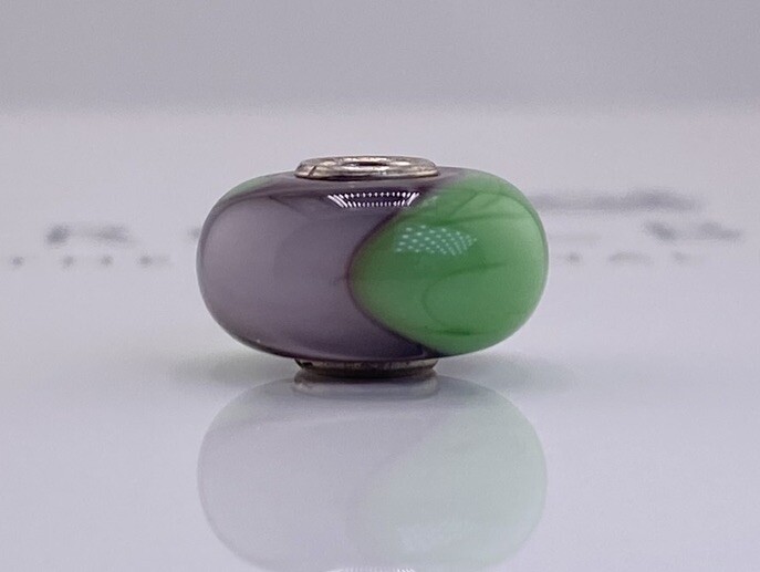 Trollbeads Mint Lavander Armadillo Bead