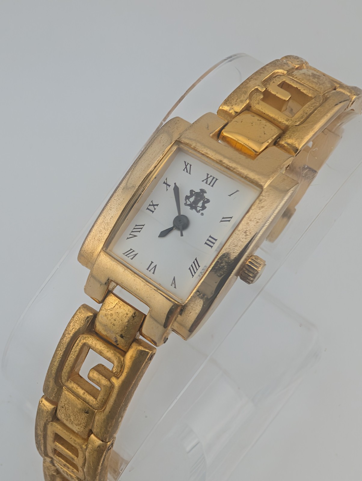 VTG Giorgio Beverly Hills Watch Women 19mm Case 7.5″ Band- New Battery