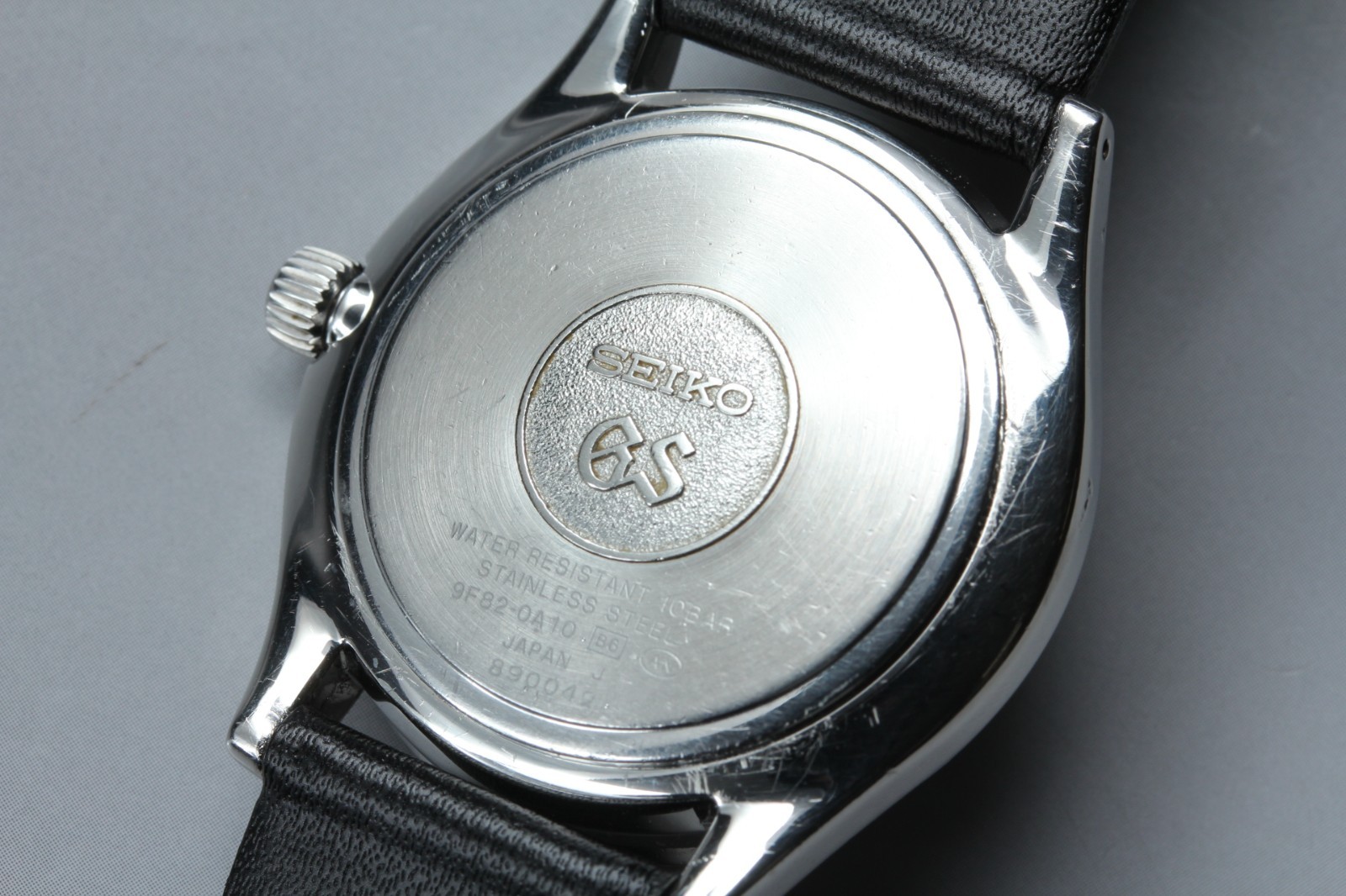 Vintage [Exc+5] GRAND SEIKO 9F62-0A10 Silver 36mm Men’s Quartz Watch From JAPAN