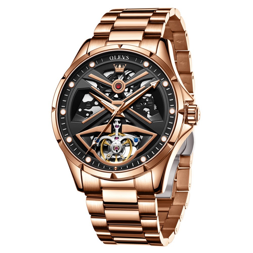 OLEVS 6655 Fashion High Quality Multi-functiom Water Resistant Mechanical Watch