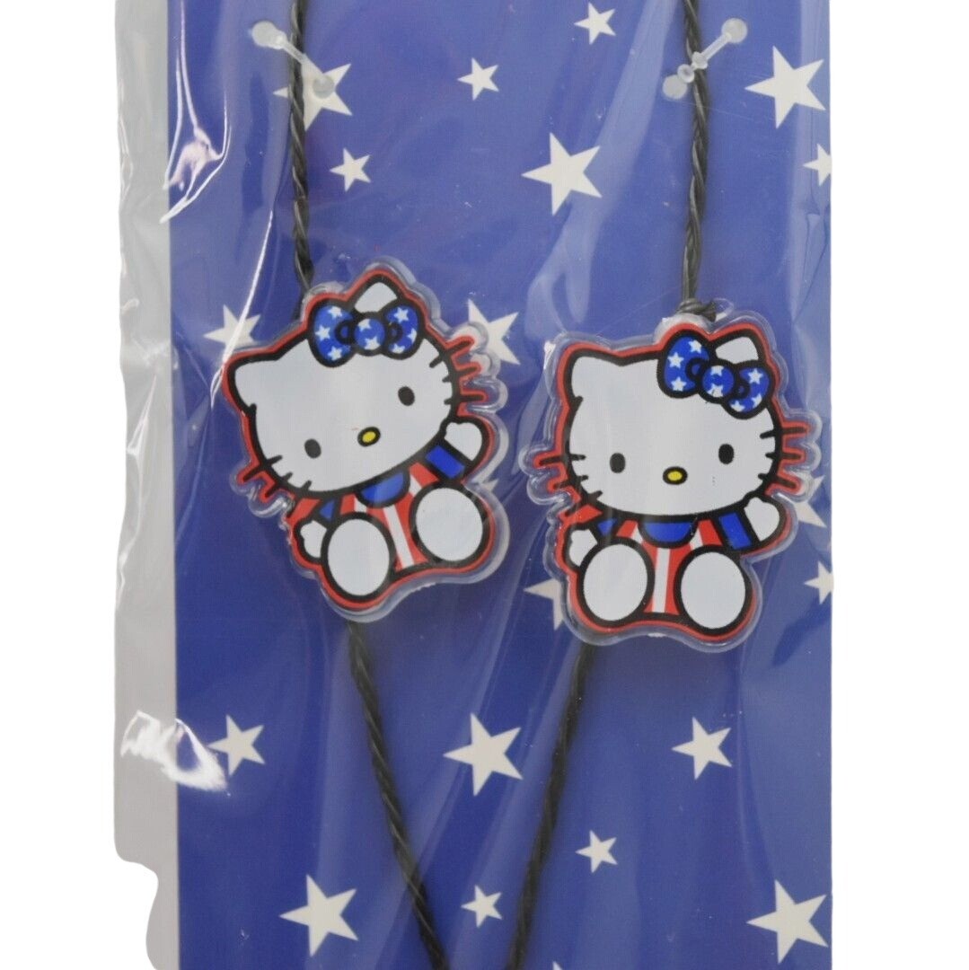 Hello Kitty Light-Up Necklace With Patriotic Design By Claires Red White Blue